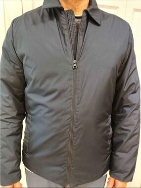 GAP Men's Zip-Front Puffer Jacket